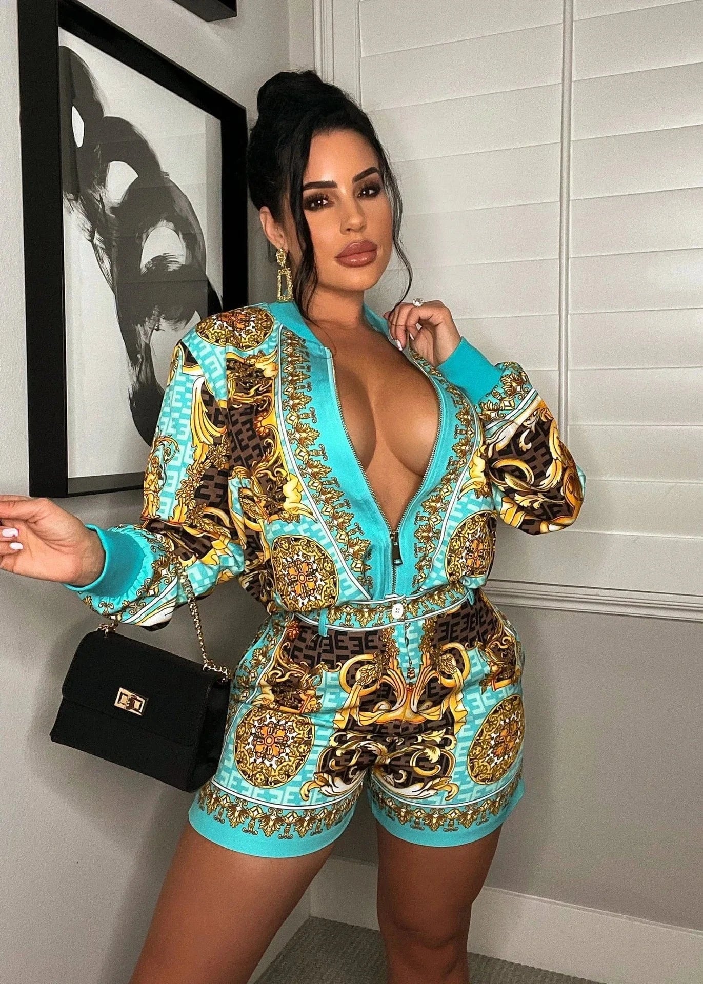 2024 Black People Luxury Fitness Clothing Pajamas Party Clothes Women Dress Famous Brand Designer Islamic Clothing
