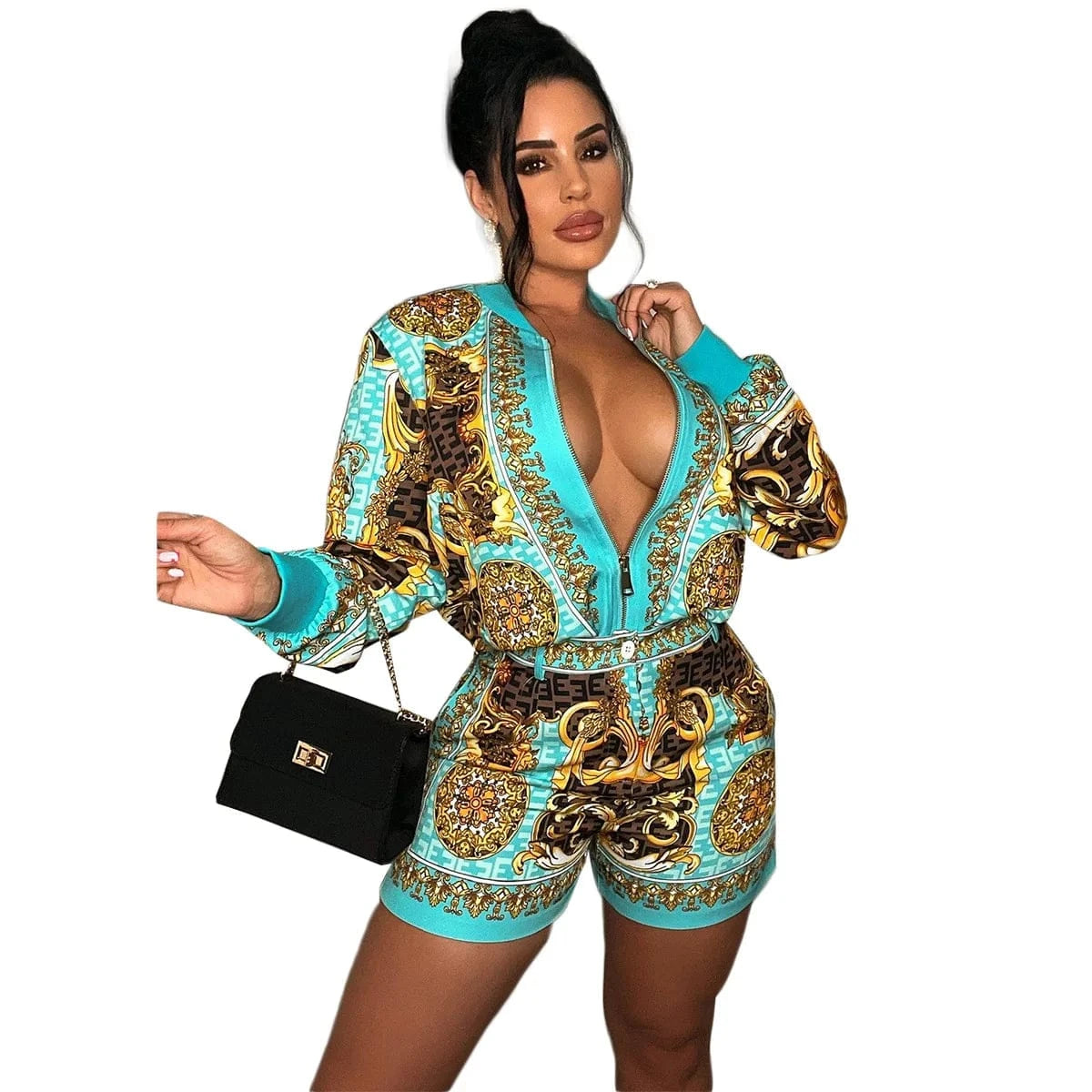 2024 Black People Luxury Fitness Clothing Pajamas Party Clothes Women Dress Famous Brand Designer Islamic Clothing