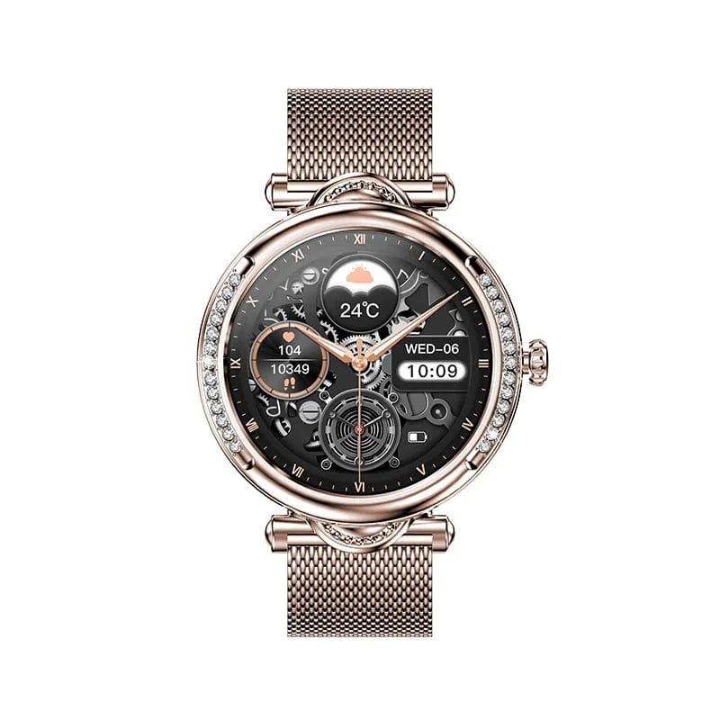 2024 CF32 1.27 "inch HD Realtek8763EWE Chip with Diamond Ladies Smart Bracelet Women Smart Watch FitcloudPro