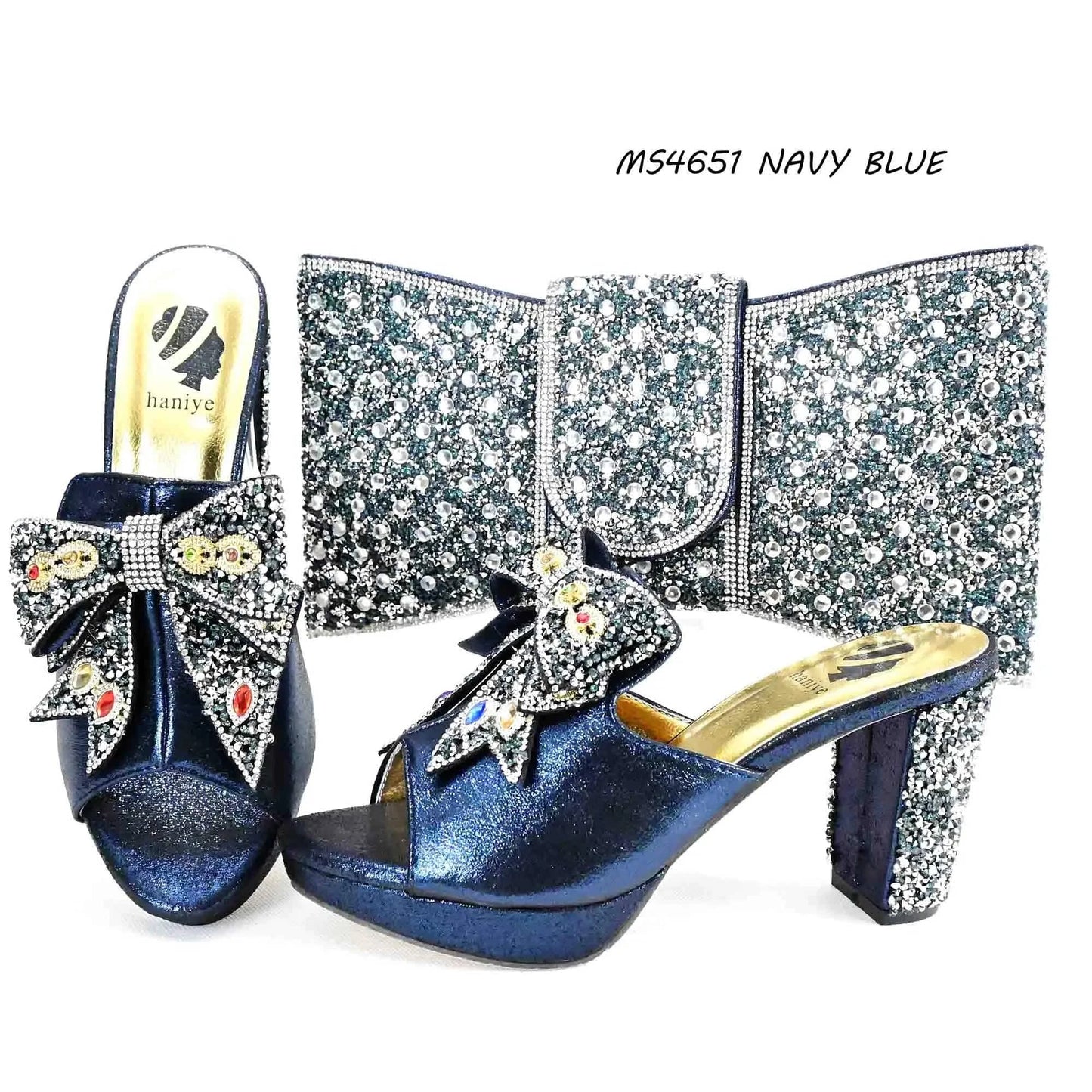 2024 Coffee color African matching shoes and bag set for nigeria bag and shoes set italian ladies elegant designs party