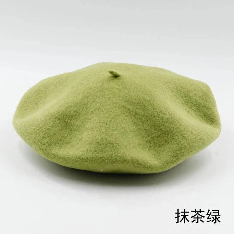 2024 Custom Colorful women men embroidery berrete embroidered berets femme 100% wool boina hat caps beret high quality wholesale