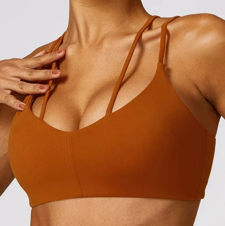 2024 Custom Women Sportswear Scrunch butt Backless High Waist Removable pads 2 Pieces Sports Workout Suit Yoga Gym Leggings Set