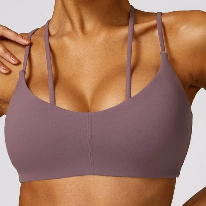 2024 Custom Women Sportswear Scrunch butt Backless High Waist Removable pads 2 Pieces Sports Workout Suit Yoga Gym Leggings Set