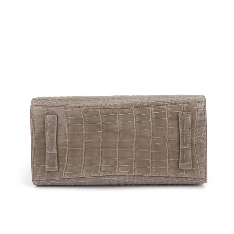 2024 Designer Classic Genuine Alligator Crocodile Leather Woman Handbags Famous Brands Crossbody Tote Hand Bags For Women
