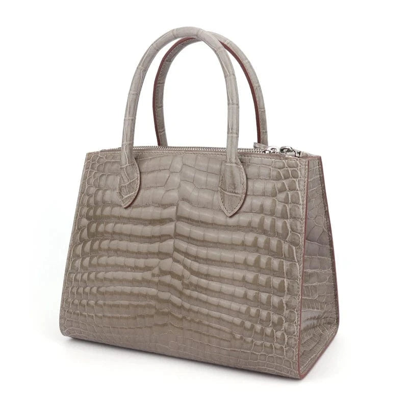 2024 Designer Classic Genuine Alligator Crocodile Leather Woman Handbags Famous Brands Crossbody Tote Hand Bags For Women