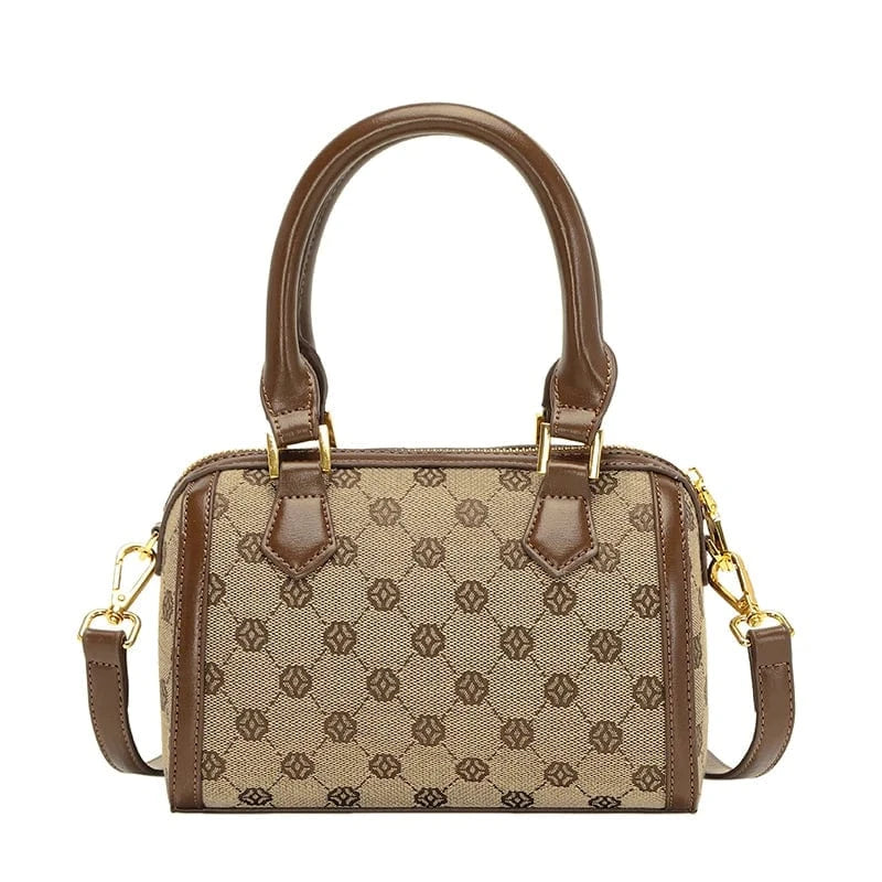 2024 Drop Shipping Flowers Canvas Purses And Handbags Mini Boston Bags Women Handbags Ladies