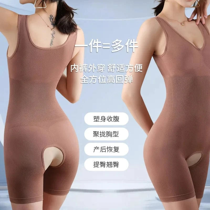 2024 Dropshipping Waist Belt Fajas Colombianas Corrective Girdle Tummy Control Slimming Body Suit Faja Shapewear Women
