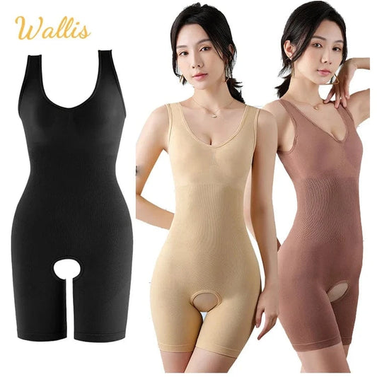 2024 Dropshipping Waist Belt Fajas Colombianas Corrective Girdle Tummy Control Slimming Body Suit Faja Shapewear Women