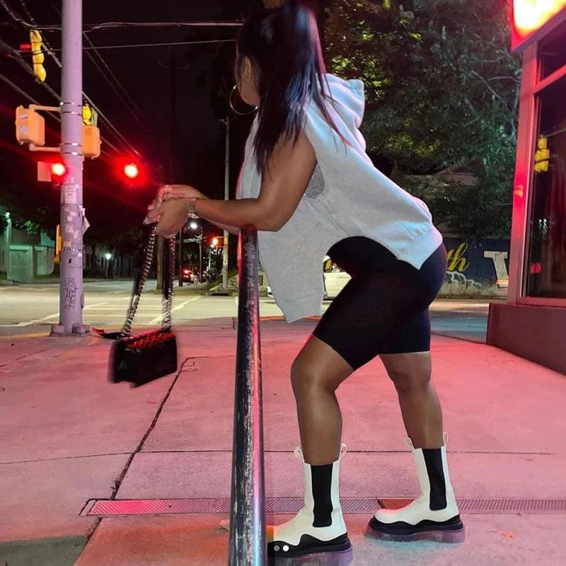 2024 Fall New Arrival Women Fashion Clothes Short Hoodies Sweatshirt Custom Logo Women's Hoodies