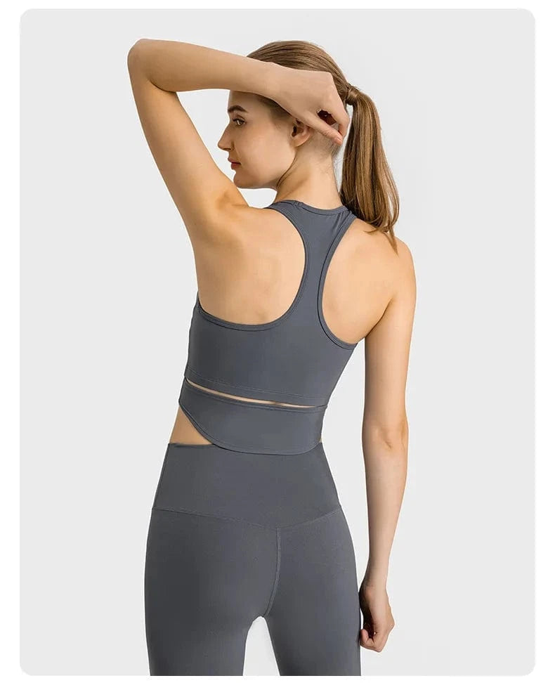 2024 gym clothing fitness sexy sports bra tank top for gym sets matching sets