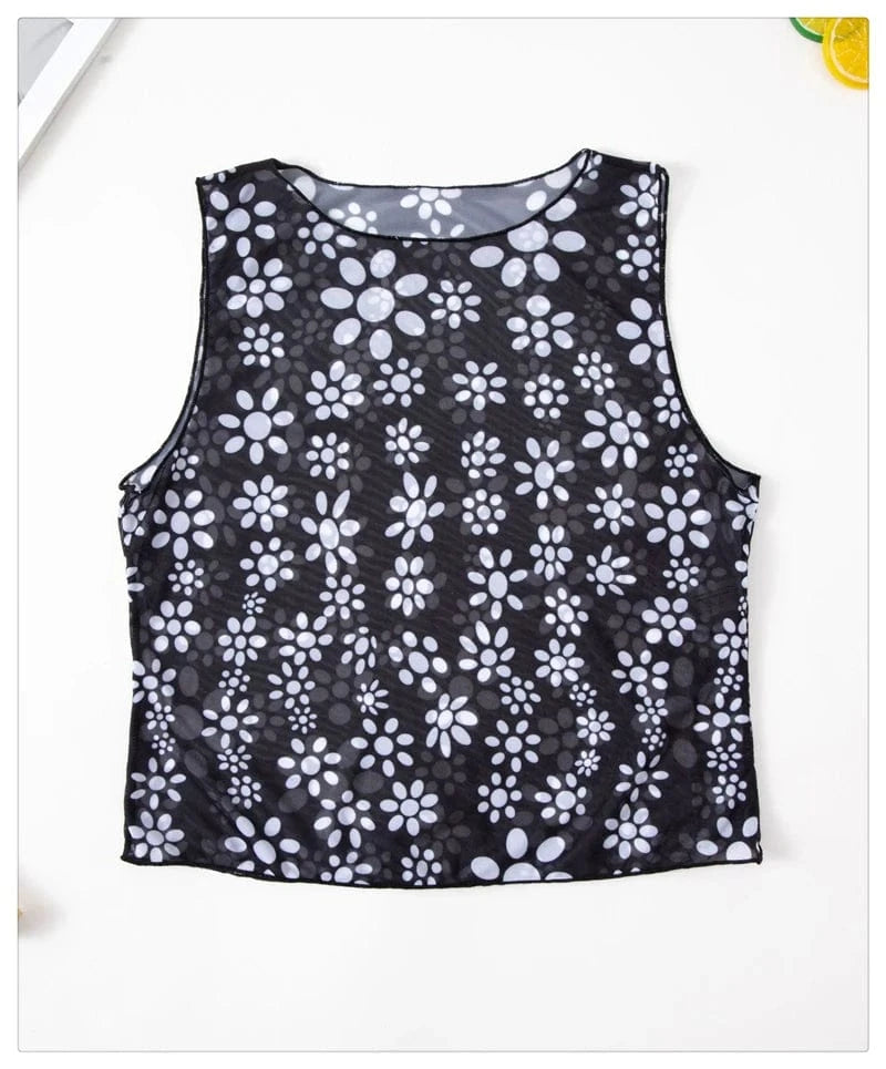 2024 Hot Style Floral Three Piece Swimwear Ladies Sexy Bikini Bandage Swimsuit Women Beachwear Female Halter Bathers Swim