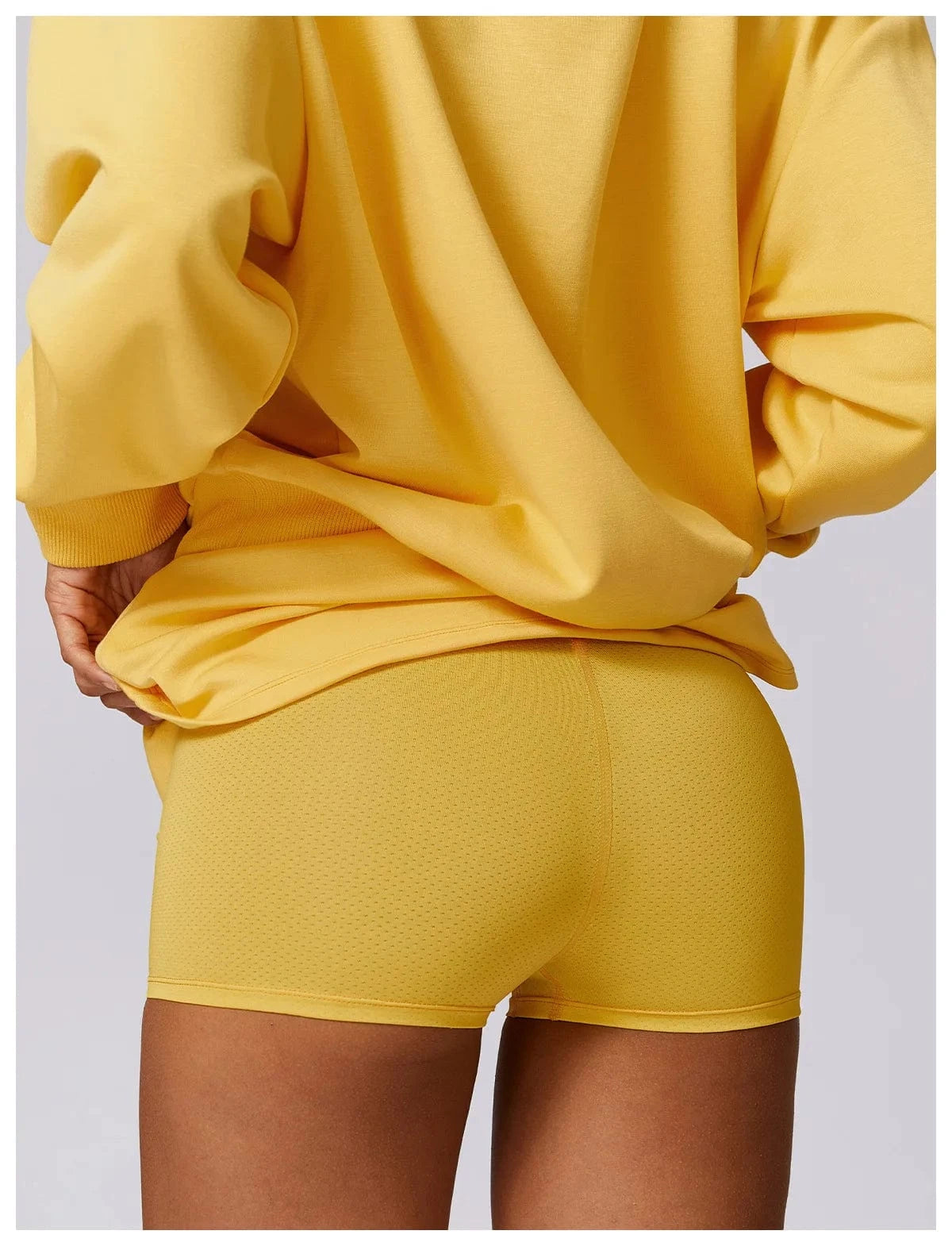2024 Knitted Long Sleeve Sweatshirt Tennis Short Skirt 2 Piece Suits Loose Casual Sports Suit Gym Workout Yoga Set Fitness Women
