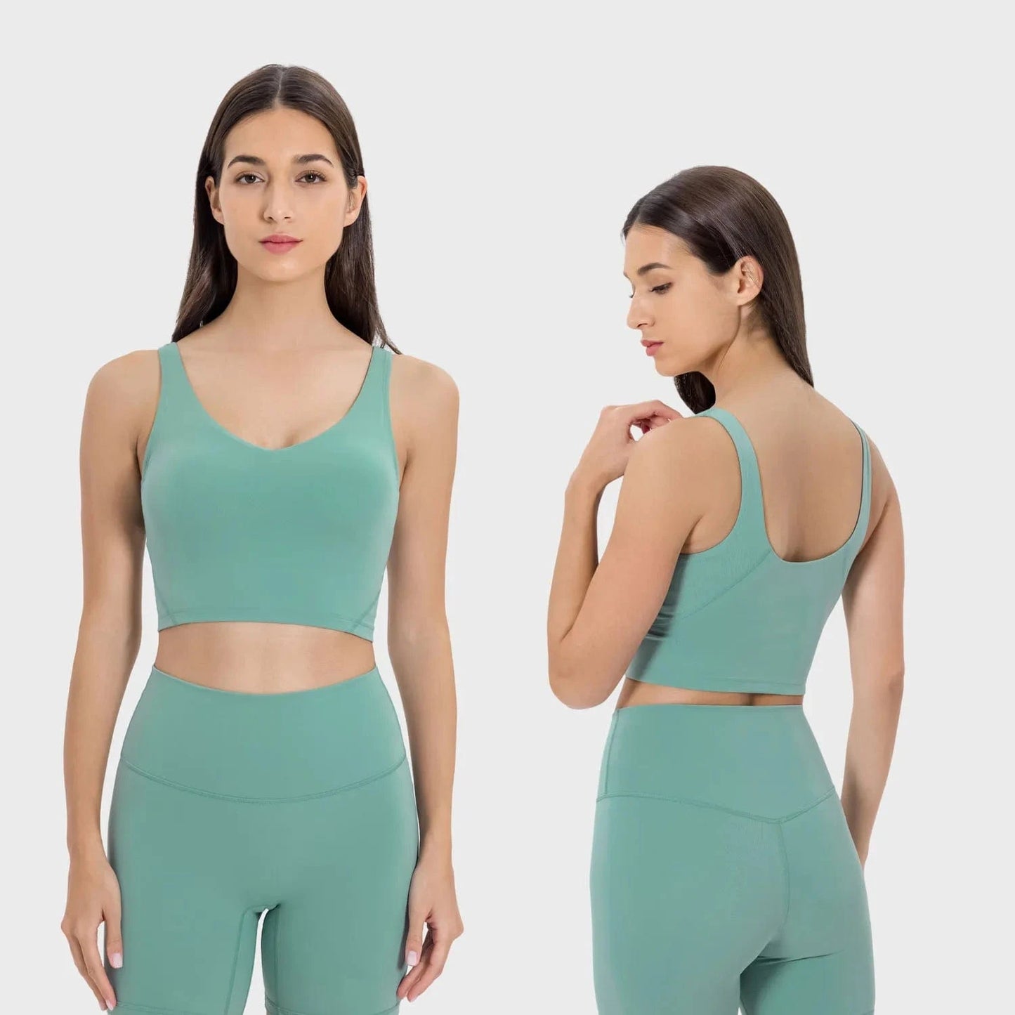 2024 Lemon Beautiful Back Fitness Female High Strength Shockproof Align Women Yoga Bra Top Running Sports Vest For Workout