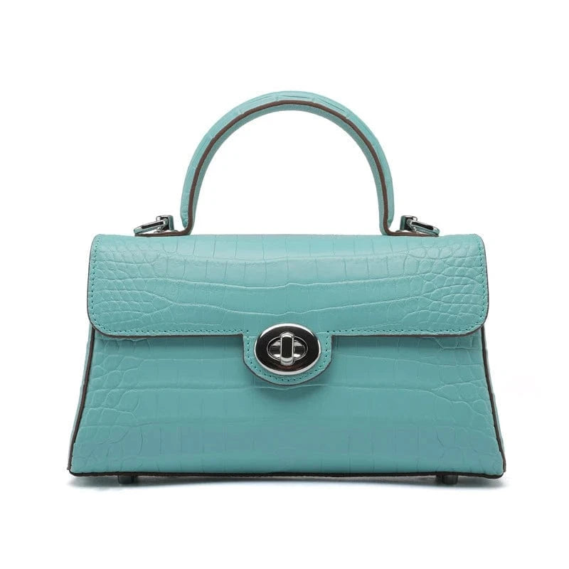 2024 Luxury Designer Crocodile Genuine Leather Elegant Shoulder Crossbody Flap Bags Purses And Handbags Women Famous Brands