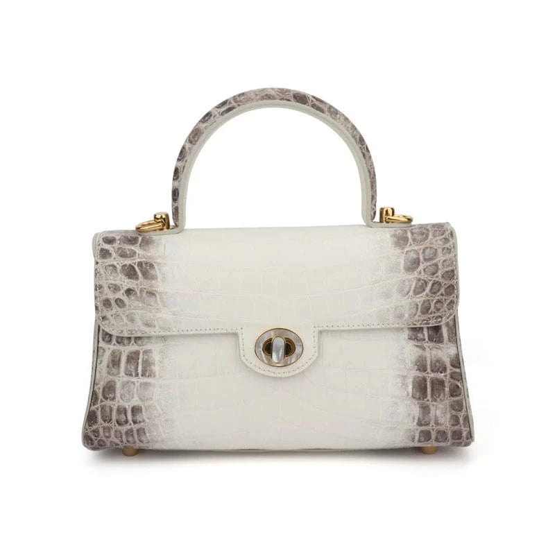 2024 Luxury Designer Crocodile Genuine Leather Elegant Shoulder Crossbody Flap Bags Purses And Handbags Women Famous Brands