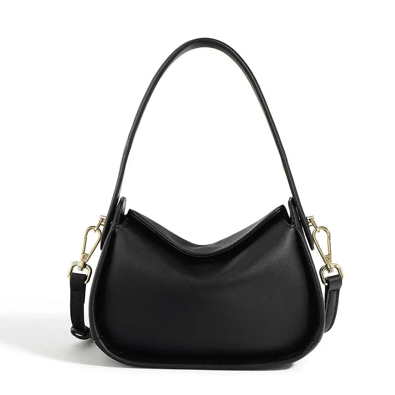 2024 Luxury Women Genuine Leather Handbags Ladies Fashion Mini Korean Real Leather Hand Bag Crossbody Bag Candy Polyester Single