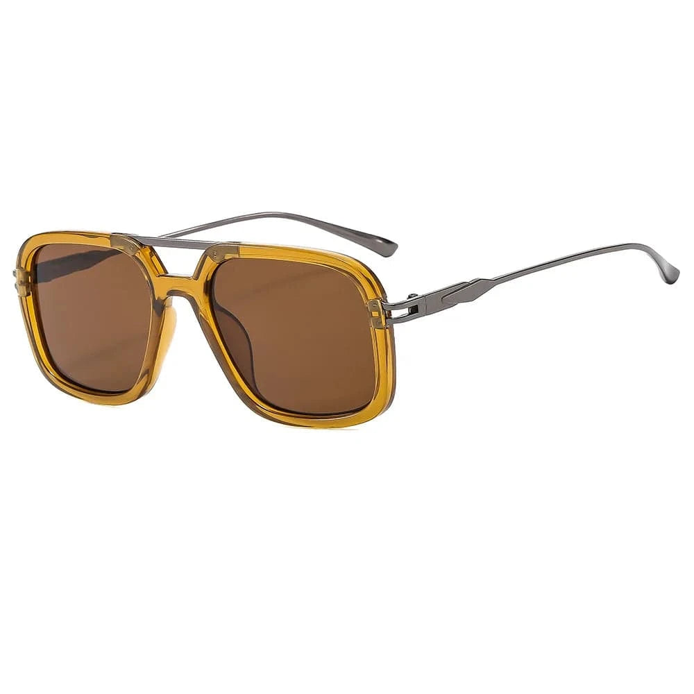 2024 New arrival classic small frame fashion trendy vintage men square frame ladies retro sunglasses