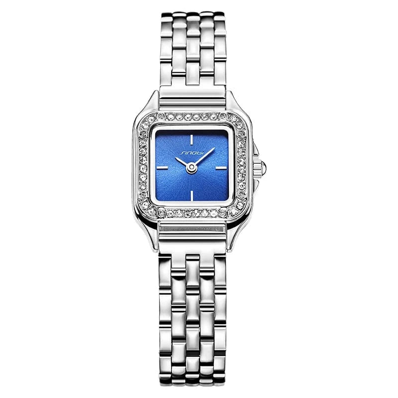 2024 New Arrival Sinobi hot sale ladies fashion watch square shaped women ladies Women Alloy Fashion Watch