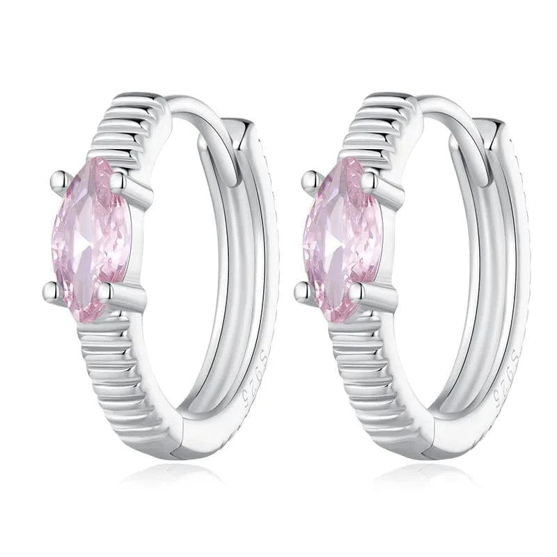 2024 New Arrival sterling silver 925 fine jewellery zircon earring 925 Sterling Silver cz flower cute Stud Earrings for Women