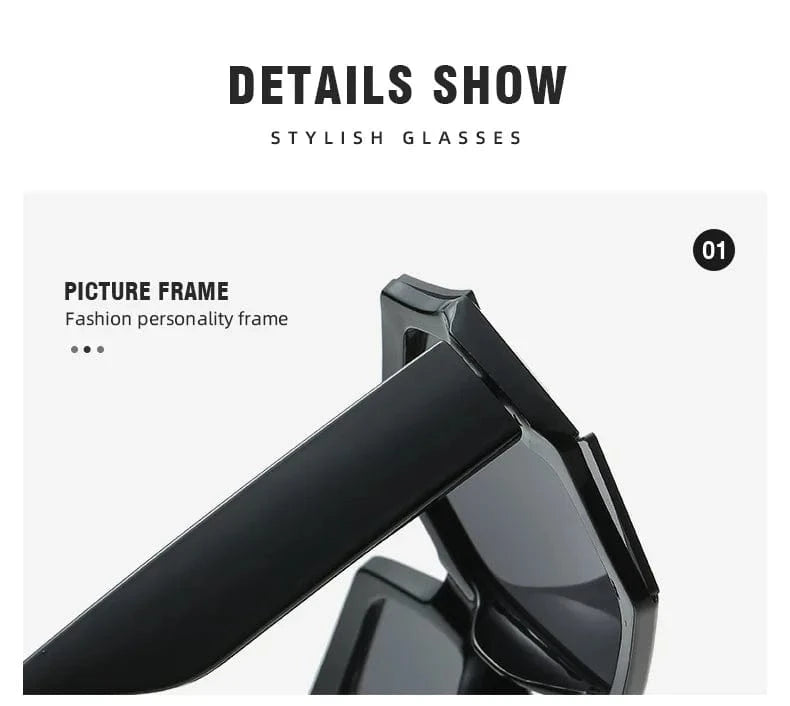 2024 New arrival wholesale customizable luxury designer candy color irregular sunshades retro large frame gradient sunglasses
