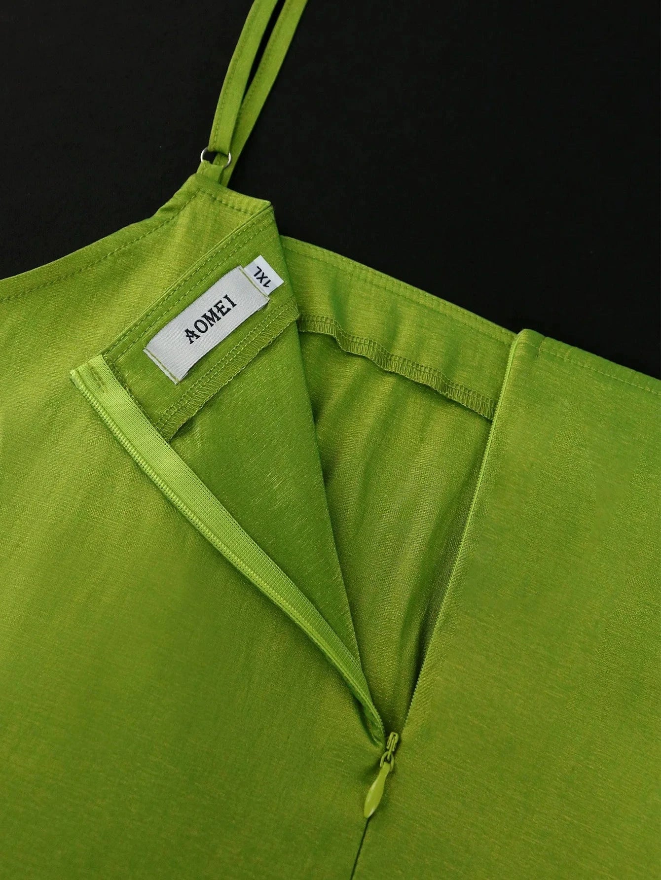 2024 New Arrivals Casual Dresses Women Big Swing Strap Pleated Dress Solid Color Summer Slip Dresses