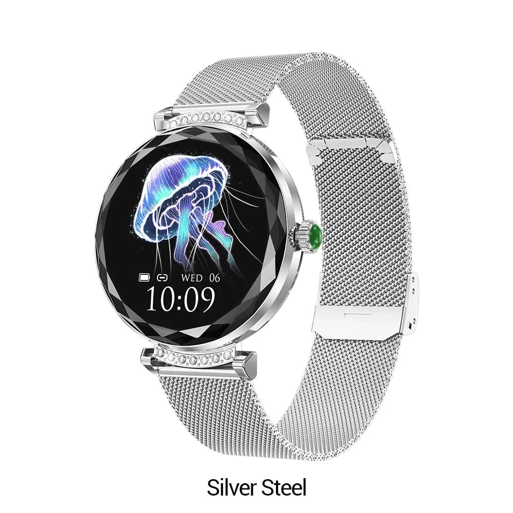 2024 New Arrivals NX7 Pro AMOLED Smart Watch 1.19 inch 390*390 Round Screen BT Calling IP68 Reloj NX7 Pro Smartwatch for Women