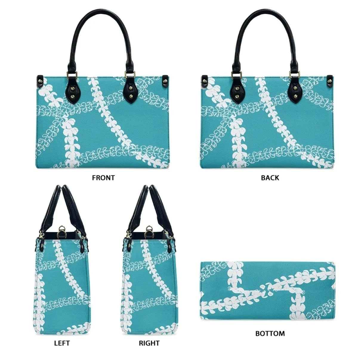 2024 New Arrived Hawaiian Polynesian Samoan Tribal Design Custom Premium Fashion Unique Miss Handbag with Custom Printed Logo