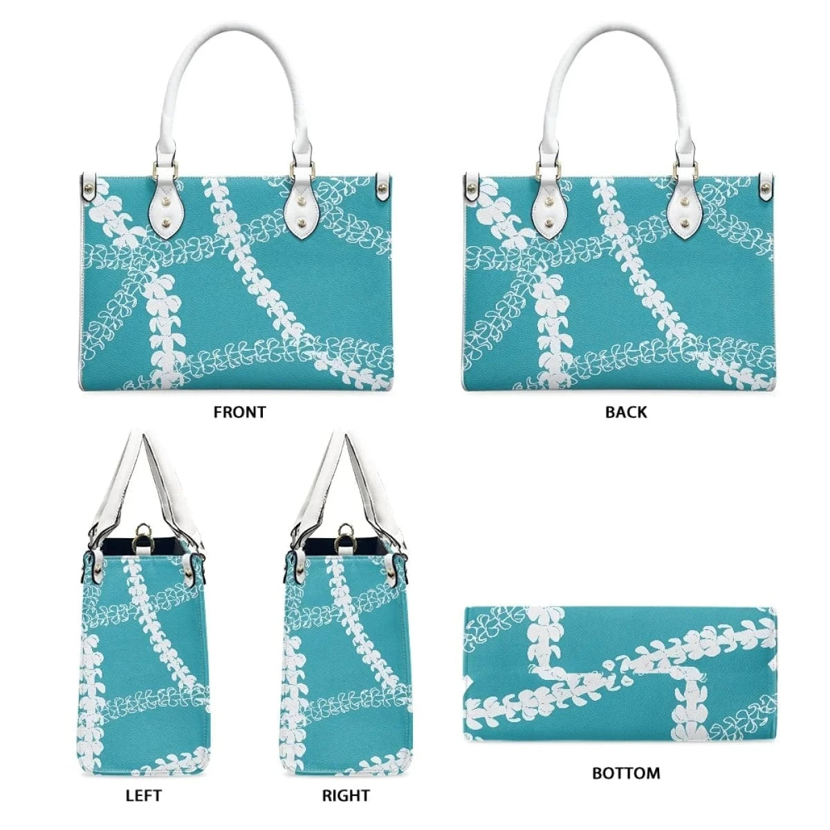2024 New Arrived Hawaiian Polynesian Samoan Tribal Design Custom Premium Fashion Unique Miss Handbag with Custom Printed Logo