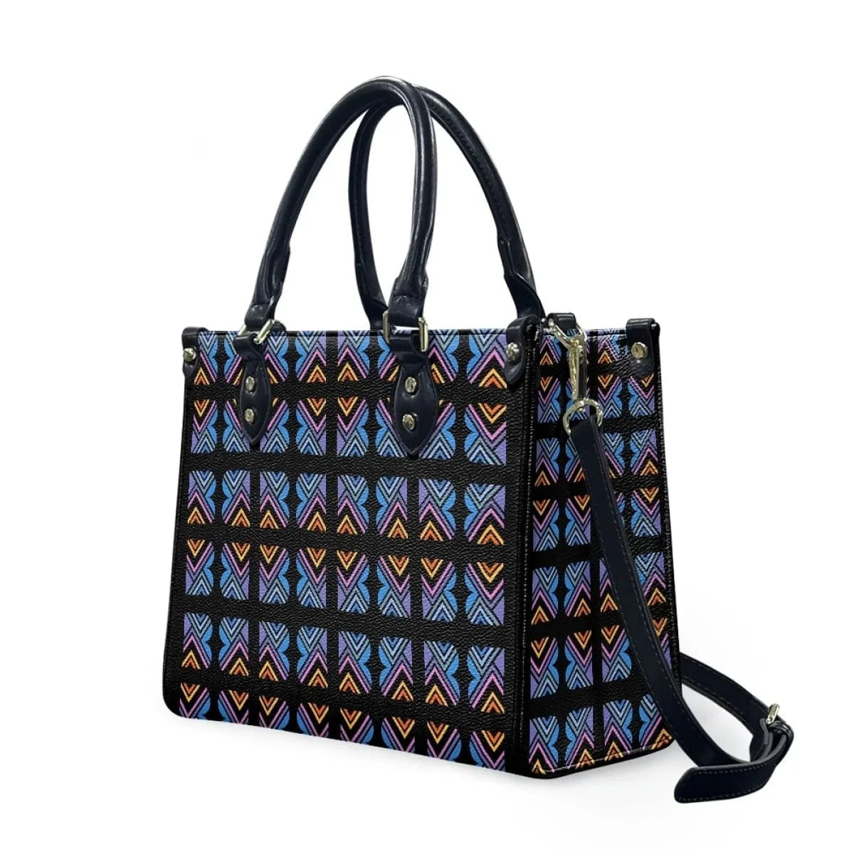 2024 New Arrived Hawaiian Polynesian Samoan Tribal Design Custom Premium Fashion Unique Miss Handbag with Custom Printed Logo