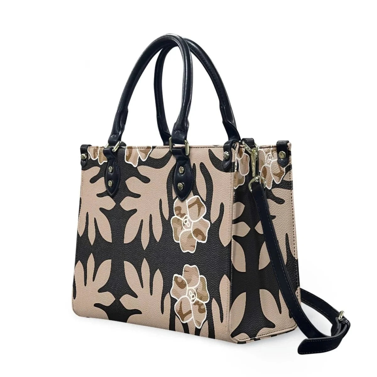 2024 New Arrived Hawaiian Polynesian Samoan Tribal Design Custom Premium Fashion Unique Miss Handbag with Custom Printed Logo