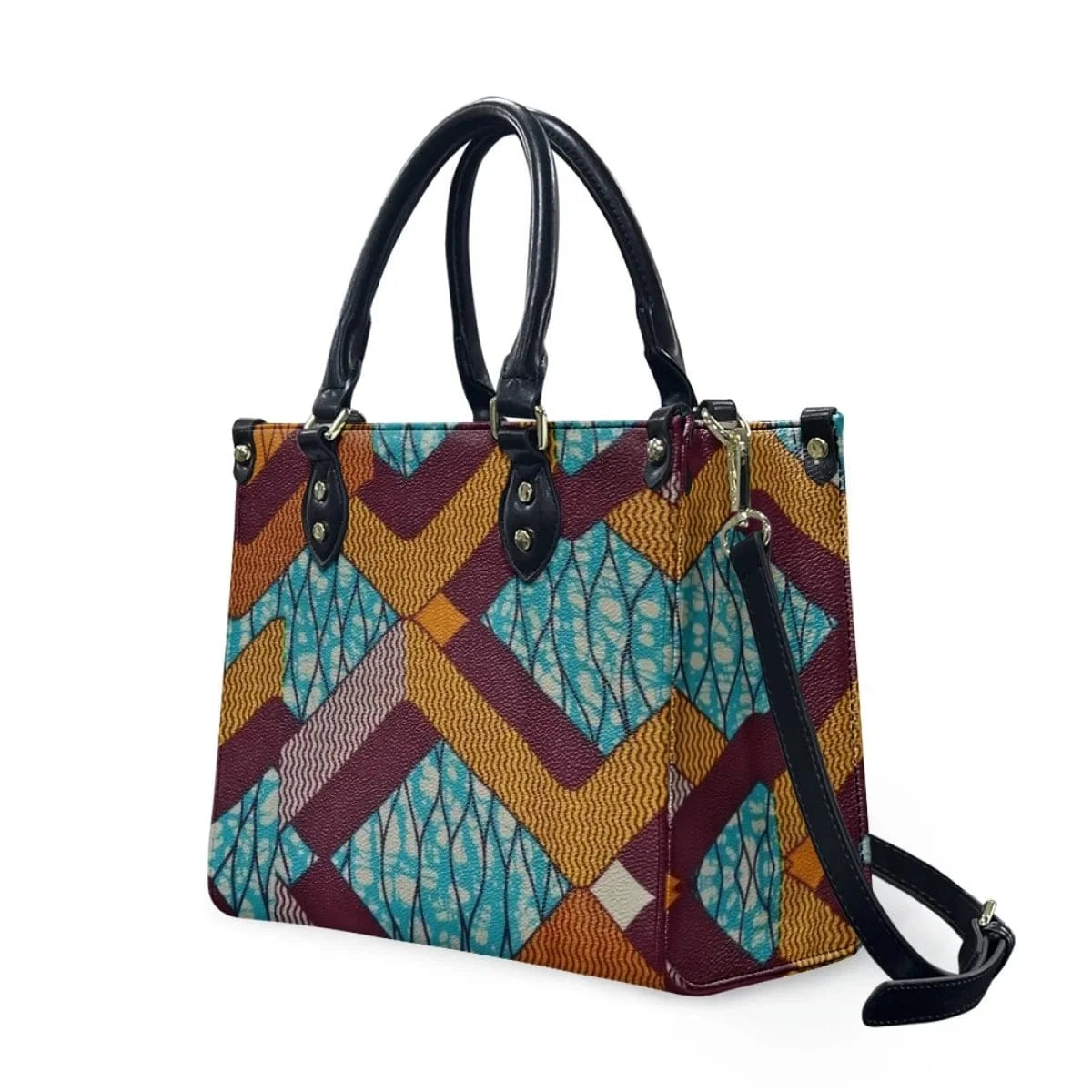 2024 New Arrived Hawaiian Polynesian Samoan Tribal Design Custom Premium Fashion Unique Miss Handbag with Custom Printed Logo