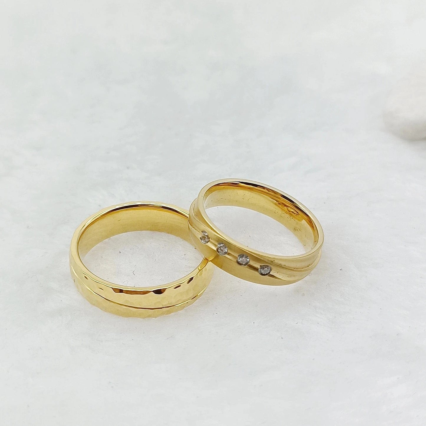 2024 New High Quality Finger Ring Jewelry Designer Gold Plated 5A Cz Diamond Wedding Rings Bridal Couples Woman