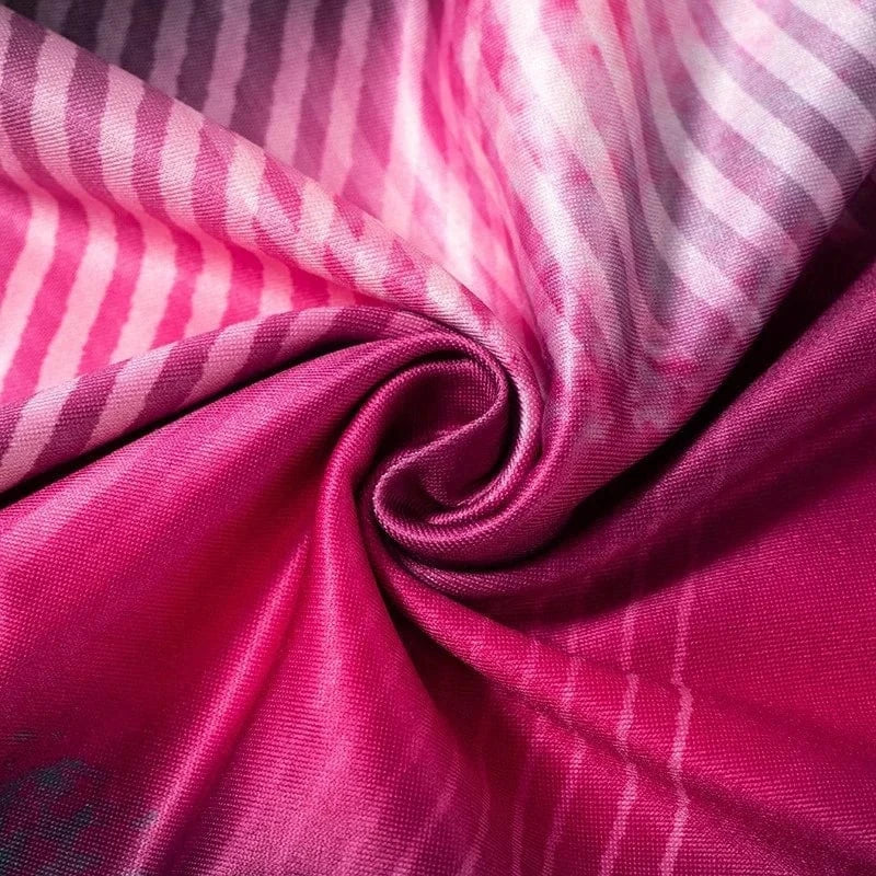 2024 New Spring Casual Set 3D Printed Design Skinny Sport Vest and Pants Women Two Pieces Set