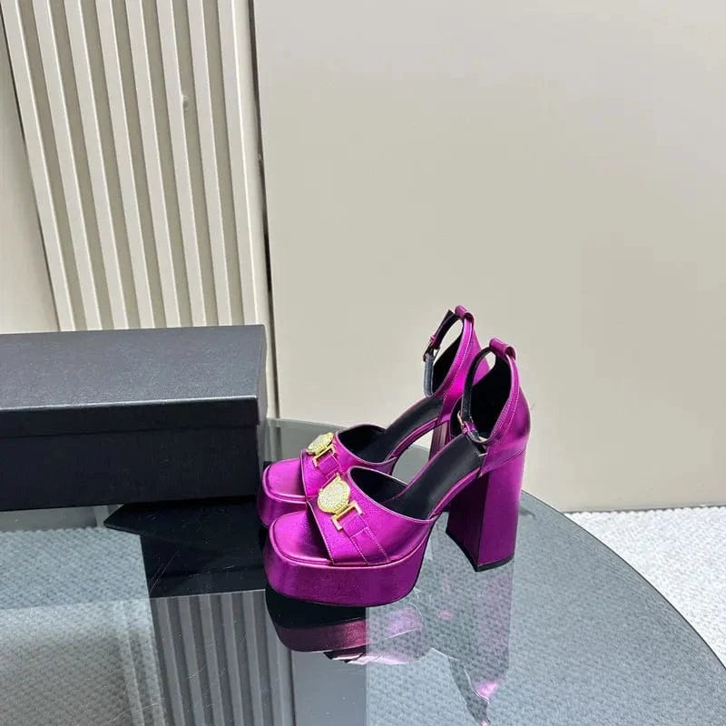2024 new style fashion platform women's nightclub high heels luxury designer famous brands high heels women's sandals
