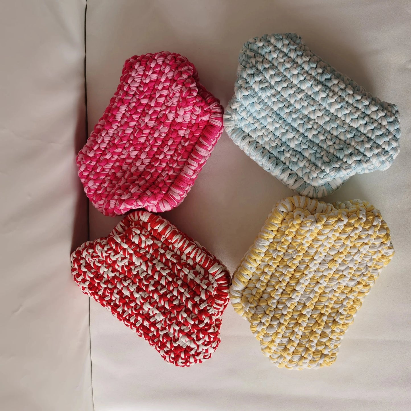 2024 Newest Fashion Crochet Clutch Cloud Bag Handwoven Crochet Bag Custom Knitted Crochet Evening Bag