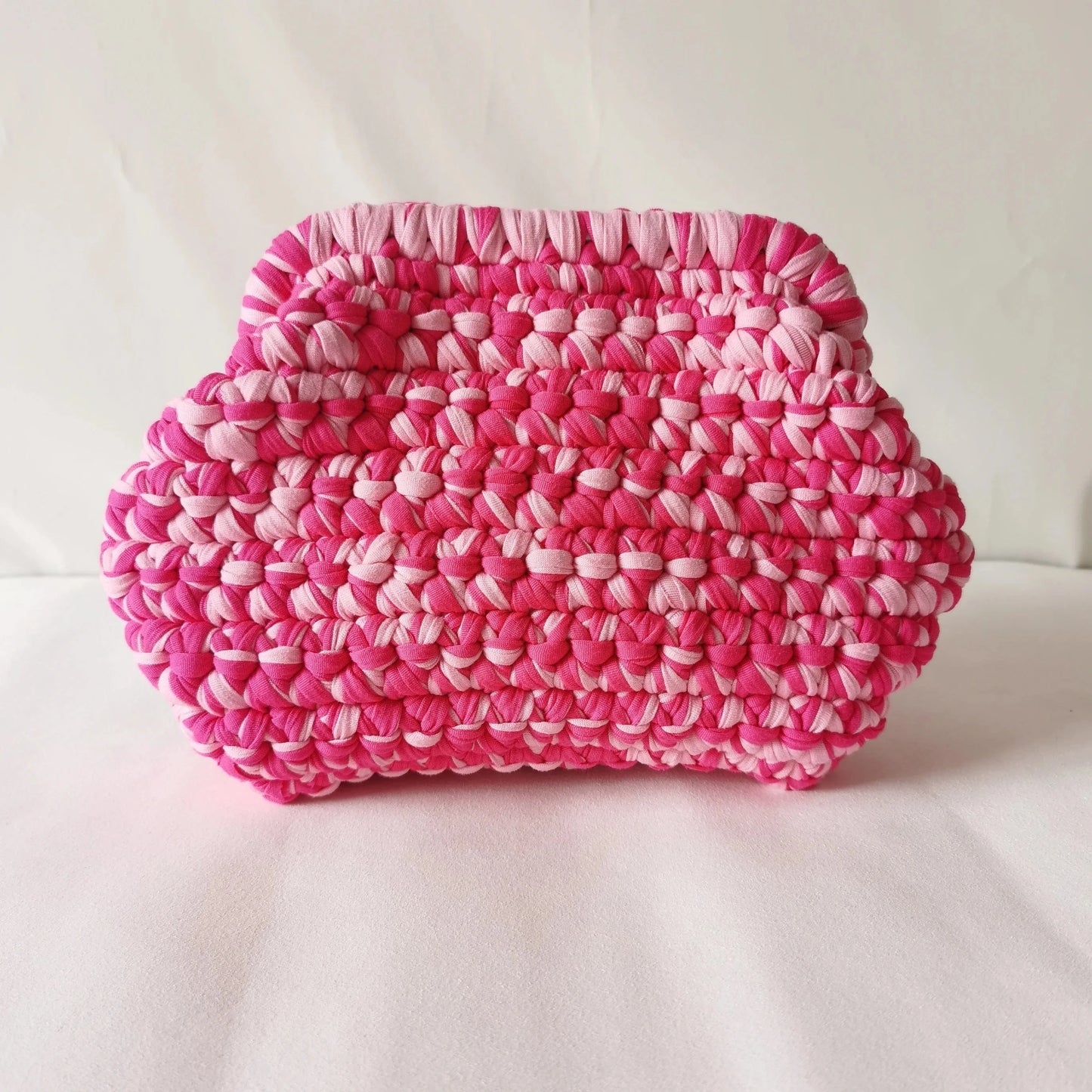 2024 Newest Fashion Crochet Clutch Cloud Bag Handwoven Crochet Bag Custom Knitted Crochet Evening Bag