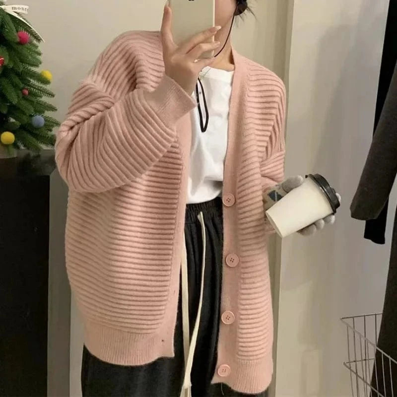 2024 Spring Fashionable Spring new arrival long sleeve long cardigan women casual sweater coat