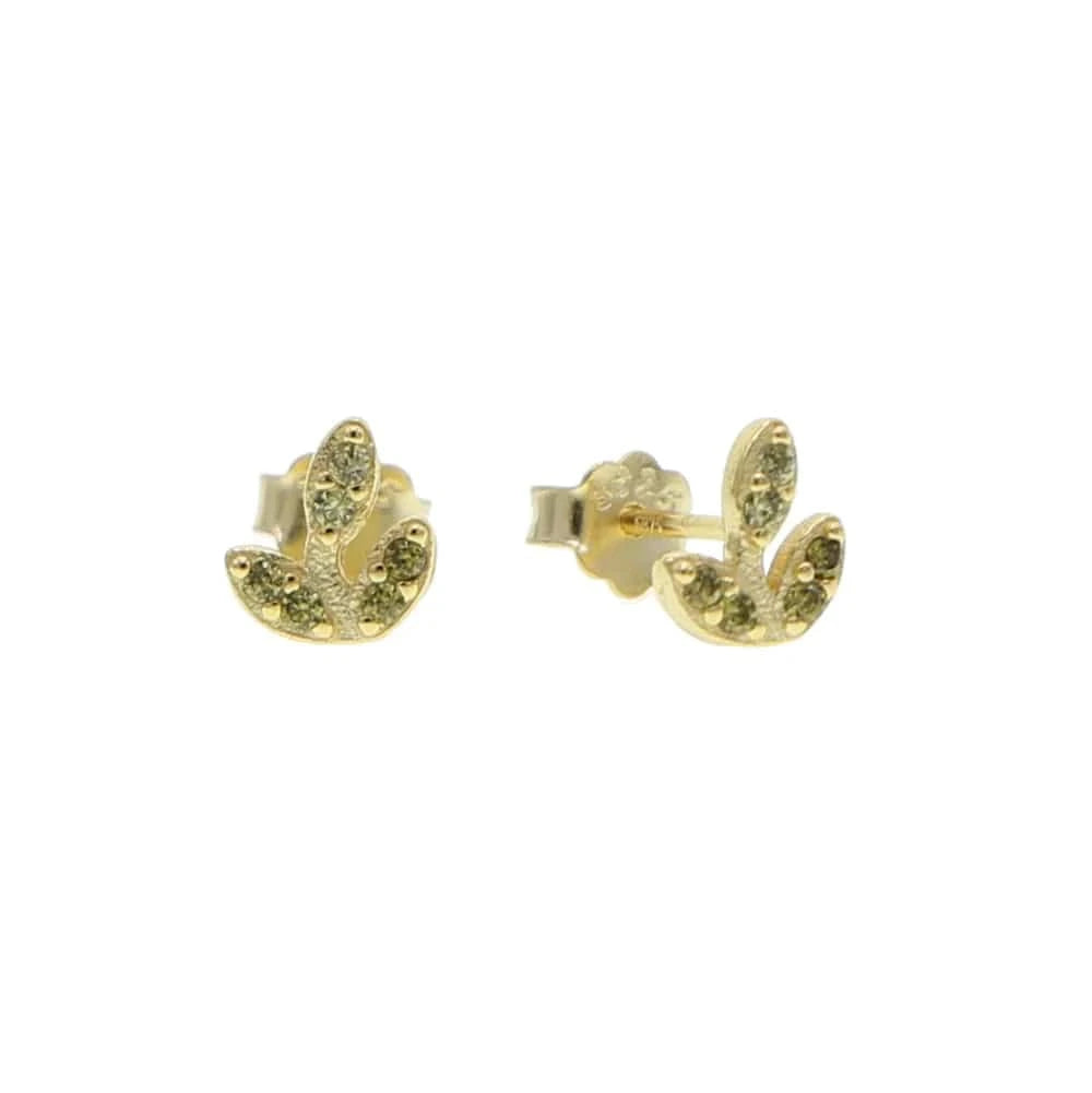 2024 summer 925 sterling silver delicate stud minimal flower cz silver earring