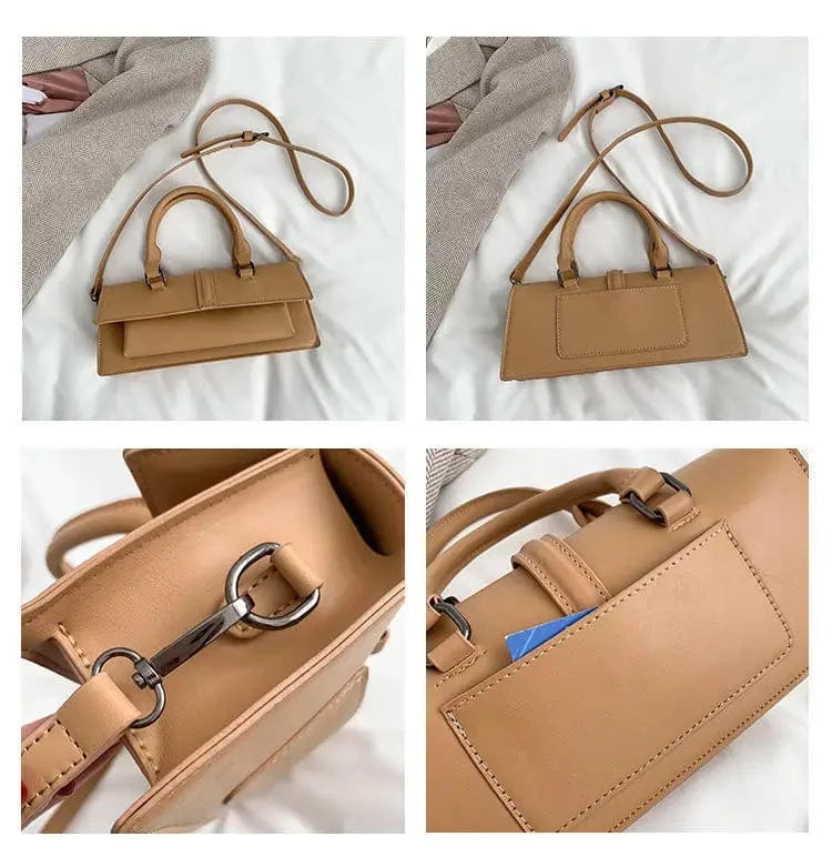 2024 Summer New Product Fashion Solid Color Vegan Leather Shoulder Bags Ladies Designer Handbags Bags Women's Messenger Bags