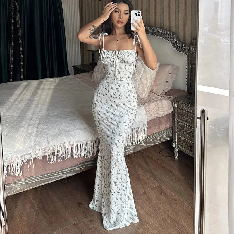 2024 Summer Wholesale Fashion Off Shoulder Sleeveless Tie Dye Tube Bodycon Dresses For Women