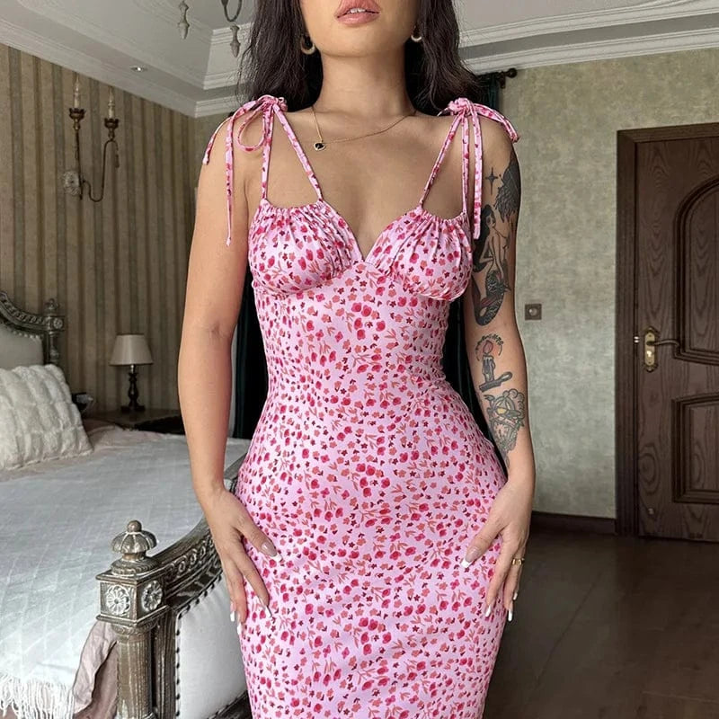 2024 Summer Wholesale Fashion Off Shoulder Sleeveless Tie Dye Tube Bodycon Dresses For Women