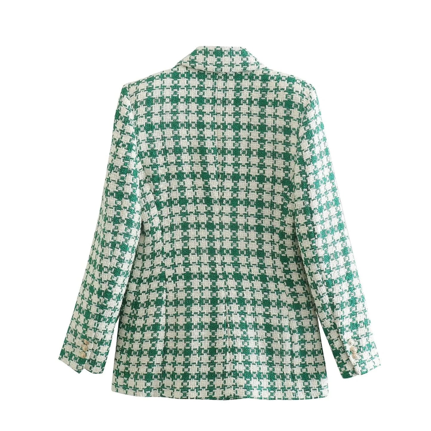 2024 Summer Women Casual Skirt Suits 2 piece Sets Plaid Veins Blazers Coats and Skirts Female Street Two pieces Clothing