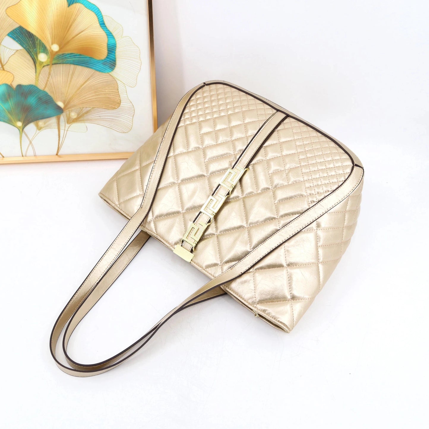2024 top selling women's handbag fashion designer women's tote bag super fiber leather ladies bag large size tote bag factory 35