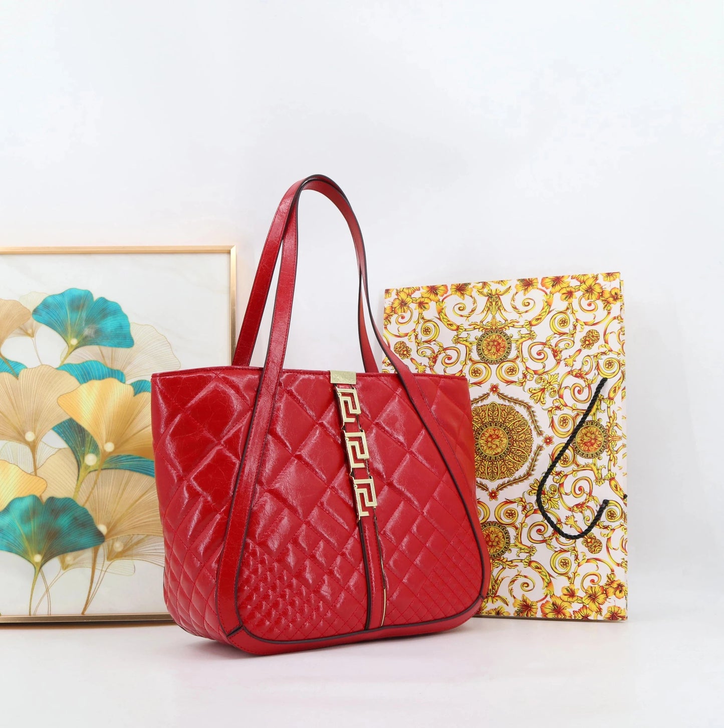 2024 top selling women's handbag fashion designer women's tote bag super fiber leather ladies bag large size tote bag factory 35