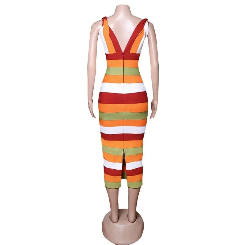 2024 Women Party Dress Sexy V Neck Bodycon Patchwork Ladies Purple Birthday Party Dresses