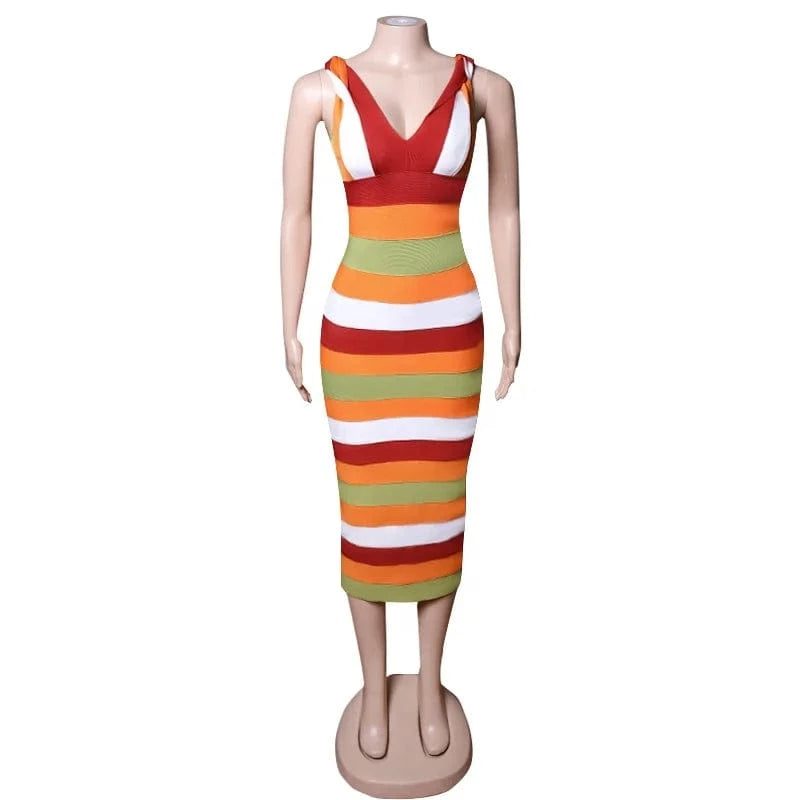 2024 Women Party Dress Sexy V Neck Bodycon Patchwork Ladies Purple Birthday Party Dresses