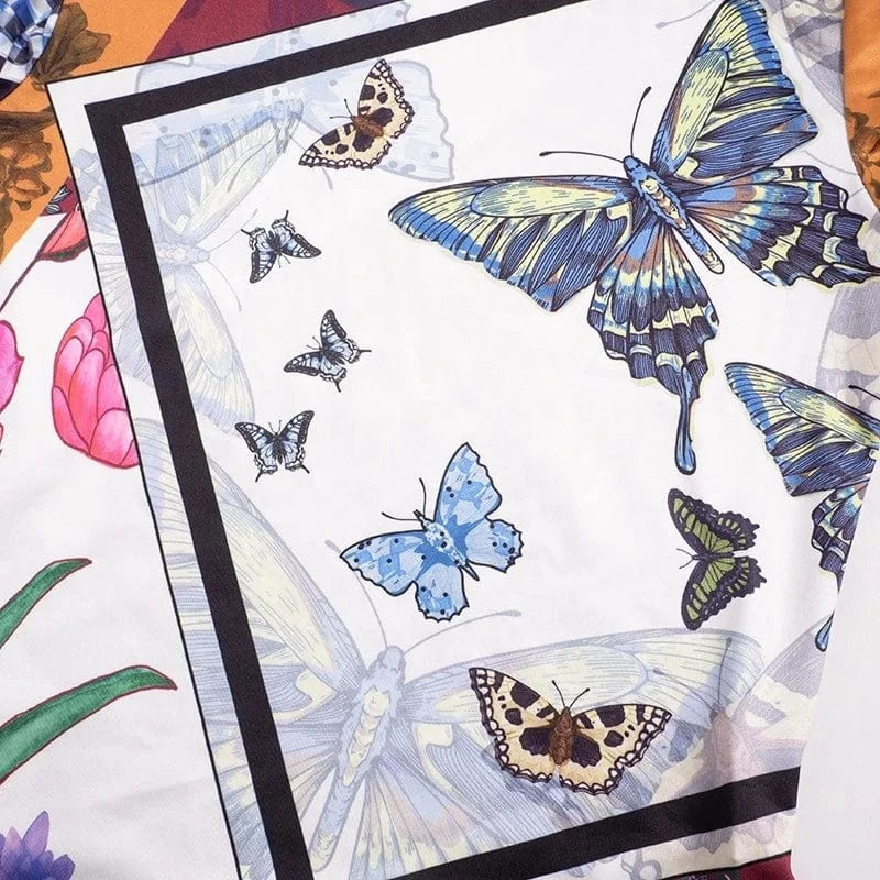 2024 Women Two Pieces Sets Colorful Printed Long Sleeve Casual Women Set With Unique Design