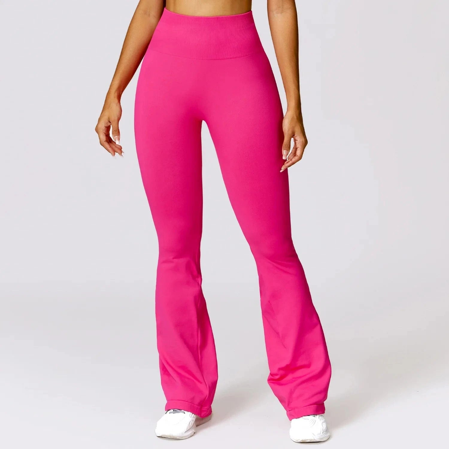 2024 Women Zipper Crop top Activewear Suit Bra Flares Seamless Sportswear Fitness Workout Gym Clothing 3 pcs Yoga Set