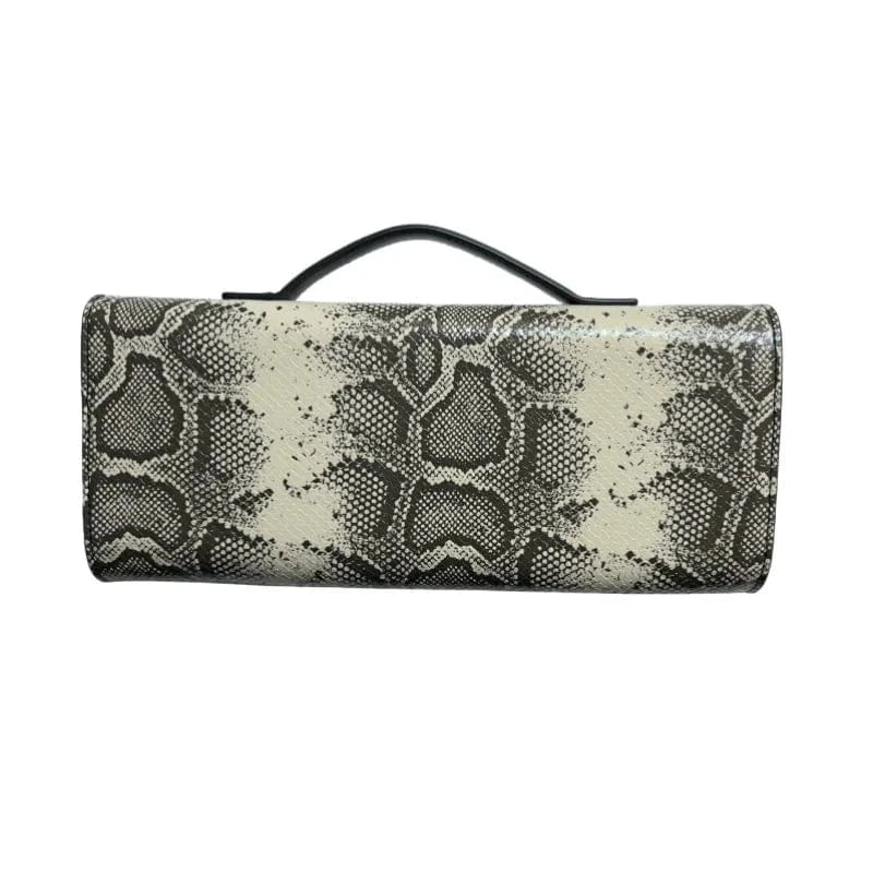 2025 Fine Era Luxury Women's Shoulder Bag Handmade Snakeskin Woven Design Waterproof Polyester Lining Hot Selling Product