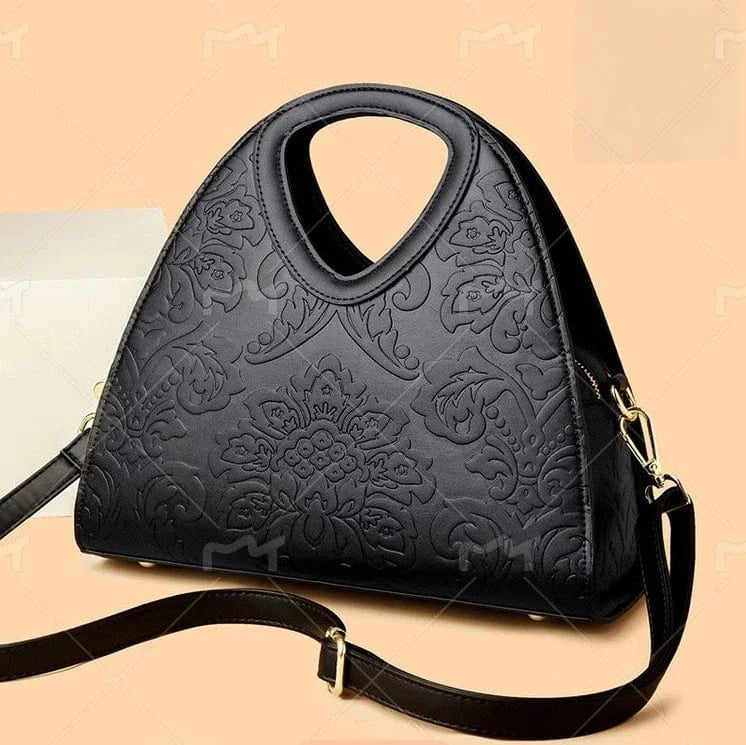 2025 New Product Trend Irregular Shape Pattern Design, Waterproof and Durable Large Capacity PU Women's Bag